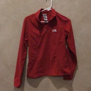 EUC North Face 1/4 zip pullover